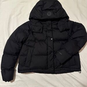 lululemon athletica Black Wunderpuff Cropped Jacket